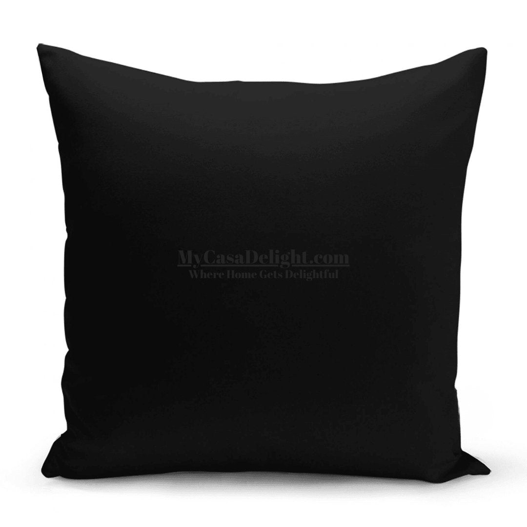 Black Micro Honeycomb Soft Texture Throw Pillow Cover | MyCasaDecor 18.00 mycasadelight.com New Jersey, Rugs & Pillow Türkiye