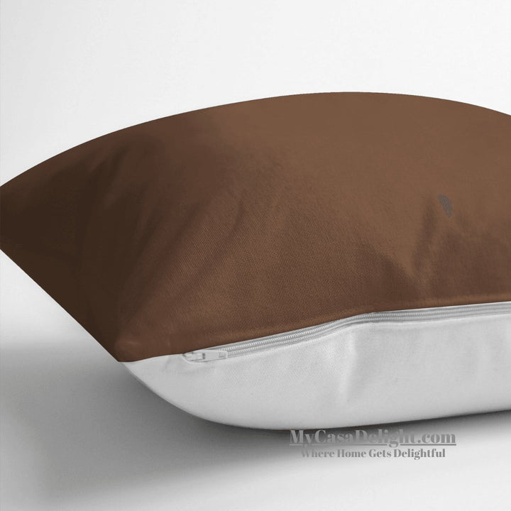 Brown Micro Honeycomb Soft Texture Throw Pillow Cases | MyCasaDecor 18.00 mycasadelight.com New Jersey, Rugs & Pillow Türkiye