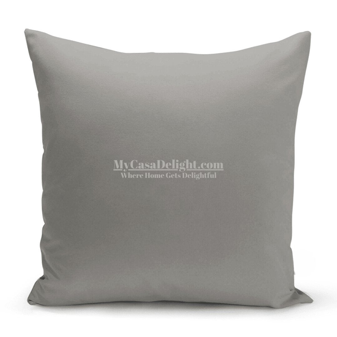 Gray Micro Honeycomb Soft Texture Throw Pillow Cover | MyCasa Decor 18.00 mycasadelight.com New Jersey, Rugs & Pillow Türkiye