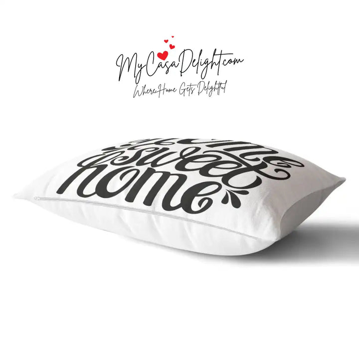 Modern Pillow Covers MyCasaDelight.com | Home Sweet Home Rectangular Throw Pillow Case MyCasaSeasonal Collection Free Fedex