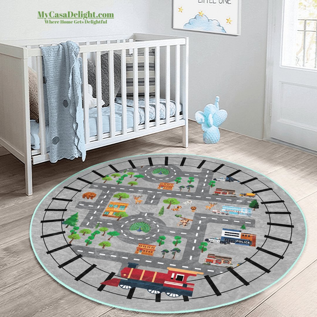 Interactive Learning Rug: Explore and Discover | MyCasaKids. Engage young minds with interactive educational play. Shop now!