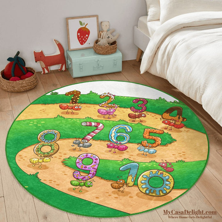 Stain-Resistant Play Rug: Easy to Clean | Say goodbye to spills with our hassle-free, machine washable design. Shop now!