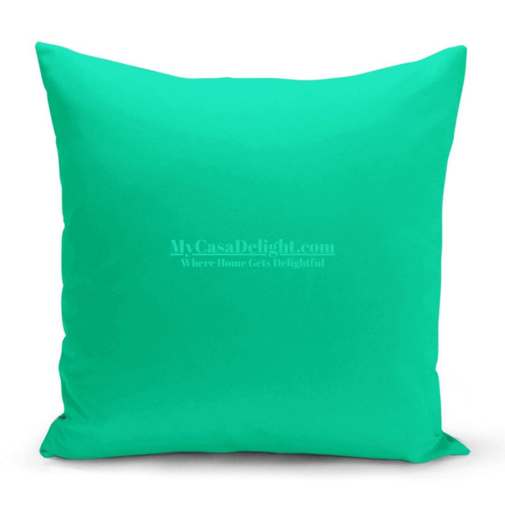 Light Green Throw Pillow Cover MyCasaDecor Collection Soft Texture 18.00 mycasadelight.com New Jersey, Rugs & Pillow Türkiye