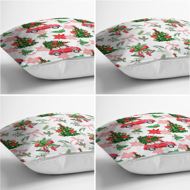 MyCasaSeasonal | Christmas Tree Throw Pillow Covers Set of 4 35.00 mycasadelight.com New Jersey, Rugs & Pillow Türkiye