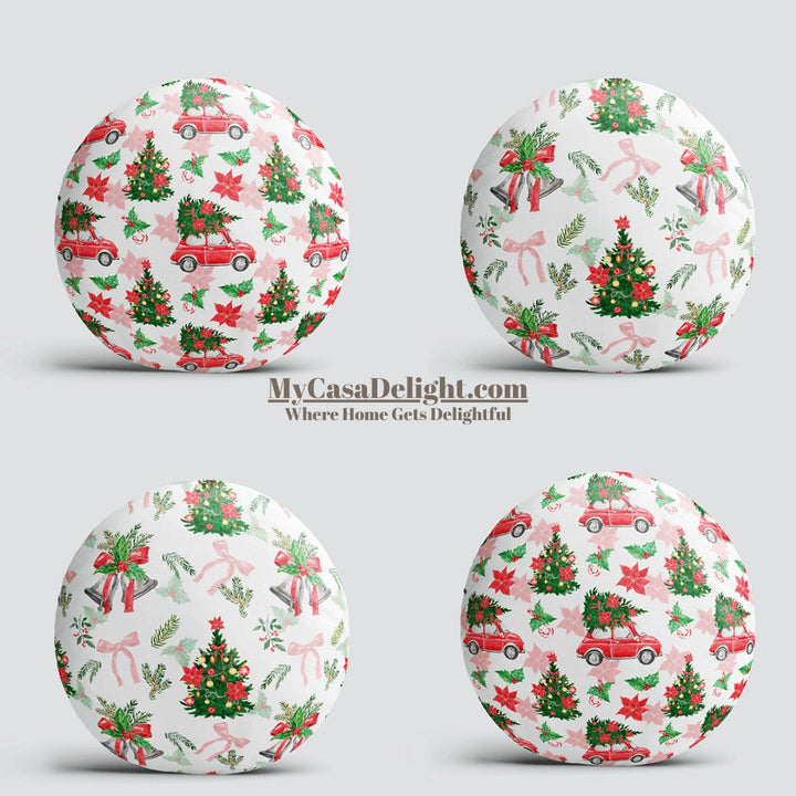 MyCasaSeasonal | Christmas Tree Throw Pillow Covers Set of 4 35.00 mycasadelight.com New Jersey, Rugs & Pillow Türkiye