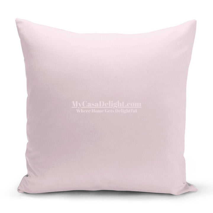 Pink Throw Pillow Cover | Soft Texture | MyCasaDecor Collection 18.00 mycasadelight.com New Jersey, Rugs & Pillow Türkiye