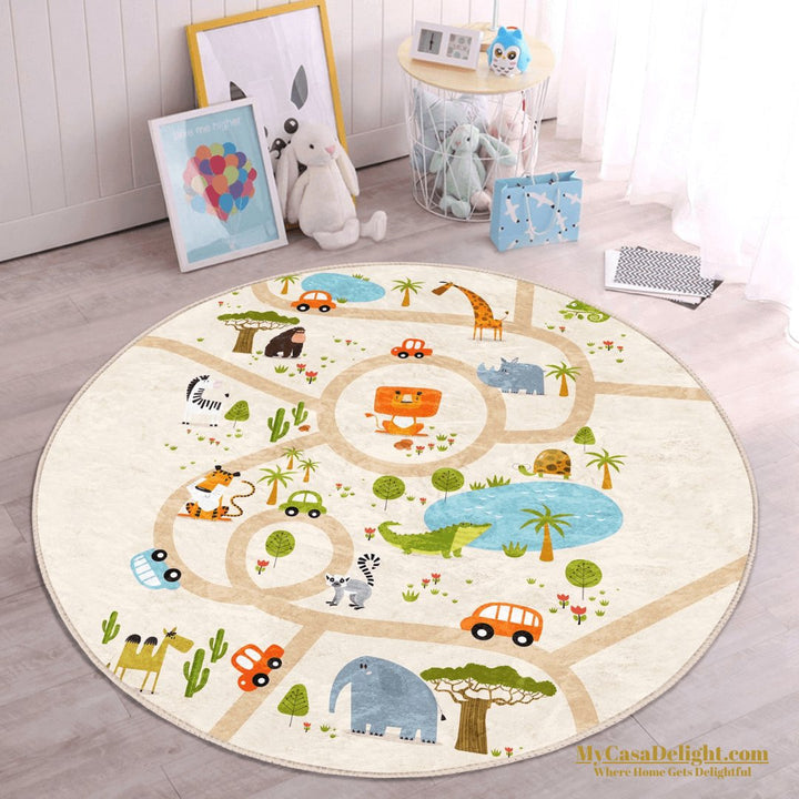 "Interactive MyCasaKids play rugs: Inspire creative play with our colorful collection at MyCasaDelight.com. Shop now!"