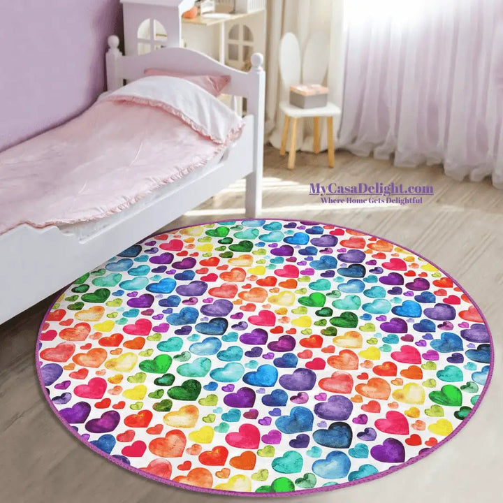 MyCasaKids Collection at MyCasaDelight.com Brighten playtime with our playful playtime rug, perfect for little adventurers.