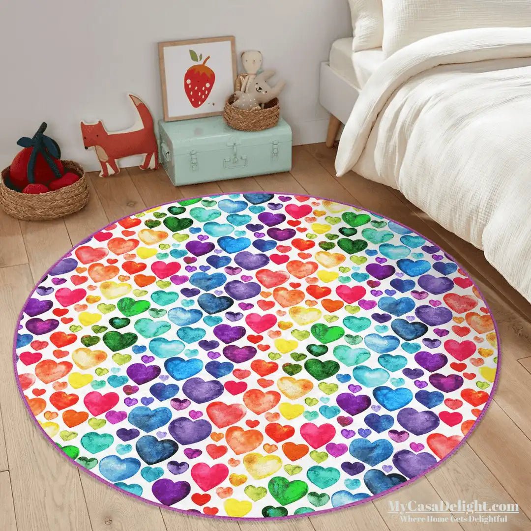 Discover the perfect playtime companion: MyCasaKids' Soft Play Rug. MyCasaDelight.com Stain Resistant and Machine washable