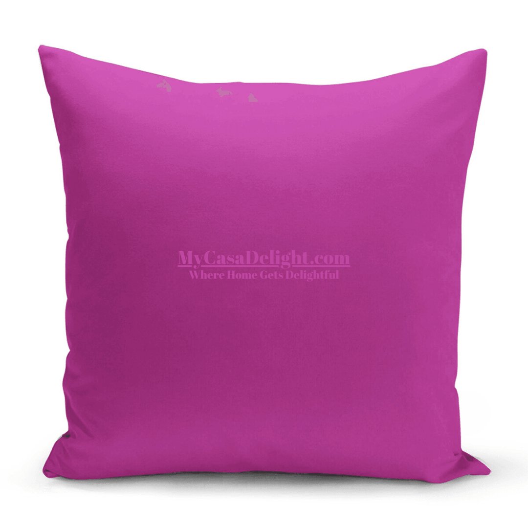 Purple Throw Pillow Cover | Soft Texture | MyCasaDecor Collection 18.00 mycasadelight.com New Jersey, Rugs & Pillow Türkiye