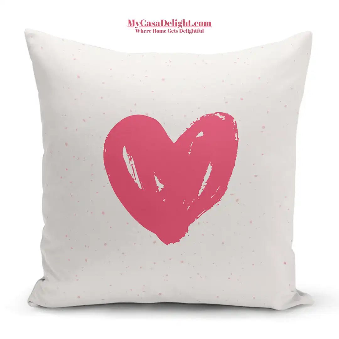 Valentine's Day Decorative Pillow Cases: Romantic Touch MyCasaSeasonal. Add love to your decor. Shop now! mycasadelight.com