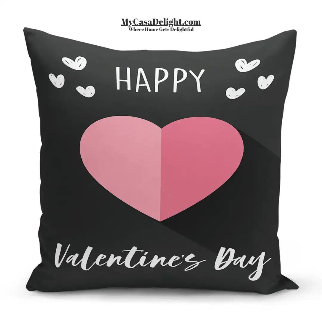 Valentine's Day Decorative Throw Pillow Case | MyCasaSeasonal Collection