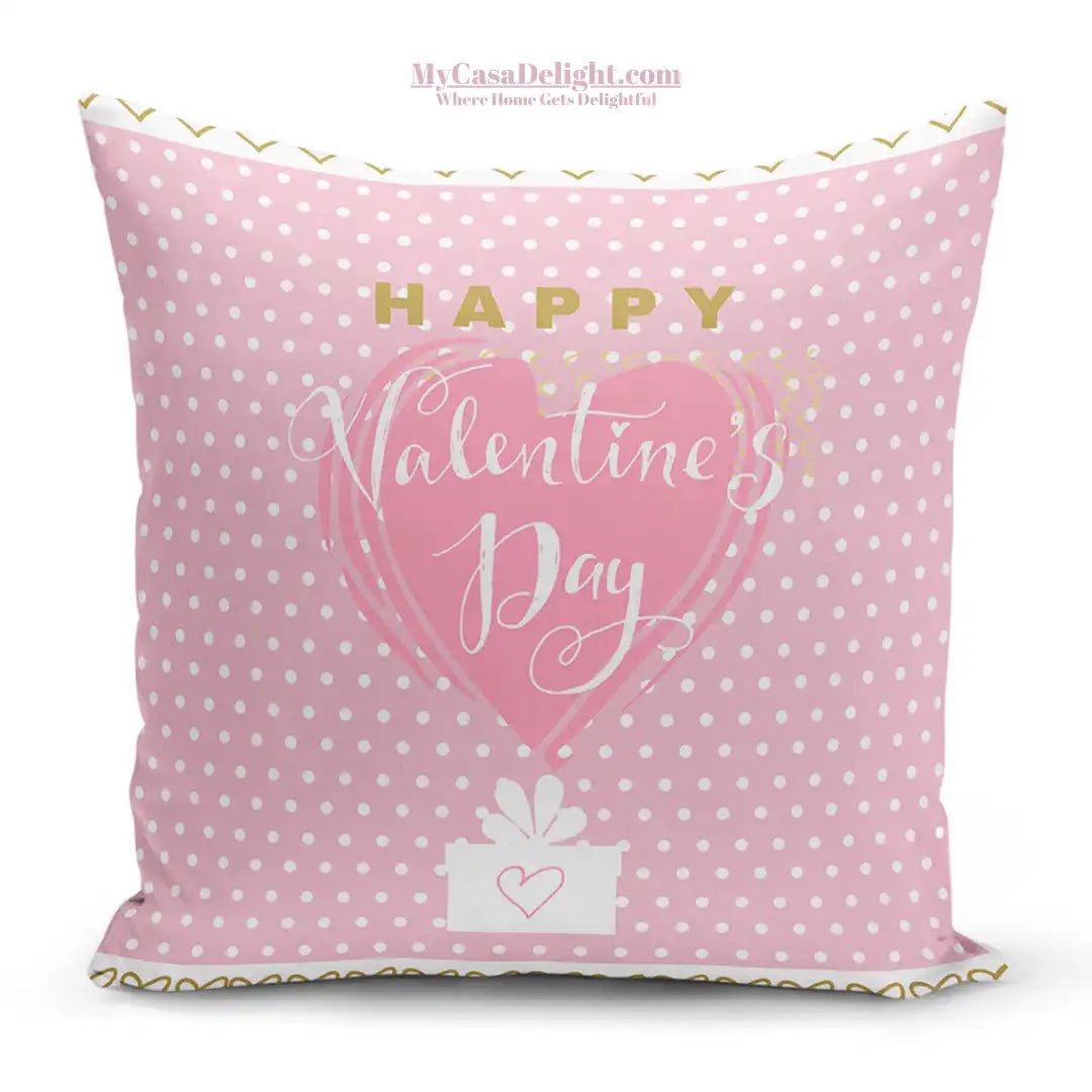 Valentine's Day Throw Pillow Cases | MyCasaSeasonal Collection, Snuggle up in style this Valentine's Day! mycasadelight.com