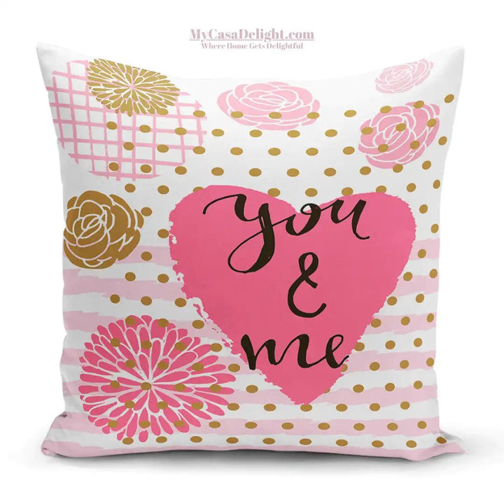 Fall in love with your space all over again! MyCasaSeasonal's Valentine's Day Pillow Cases bring charm and warmth. 💘"